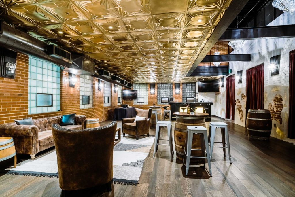 Upper level at Ironworks venue